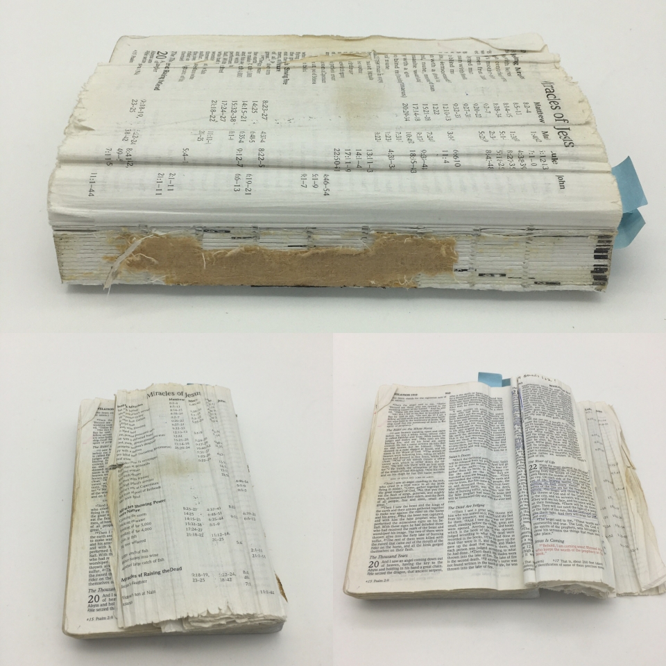 How to Repair Bible Pages 